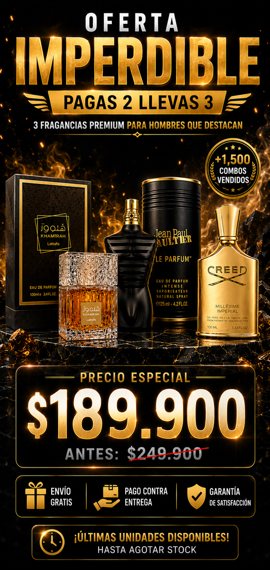 Khamrah en cofre, JPG Le Parfum, Creed Imperial