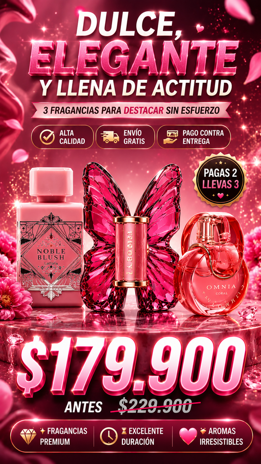 La Bomba, Noble Blush, Omnia Coral