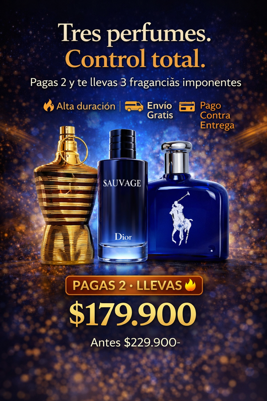 Le Male Elixir, Sauvage, Polo Blue