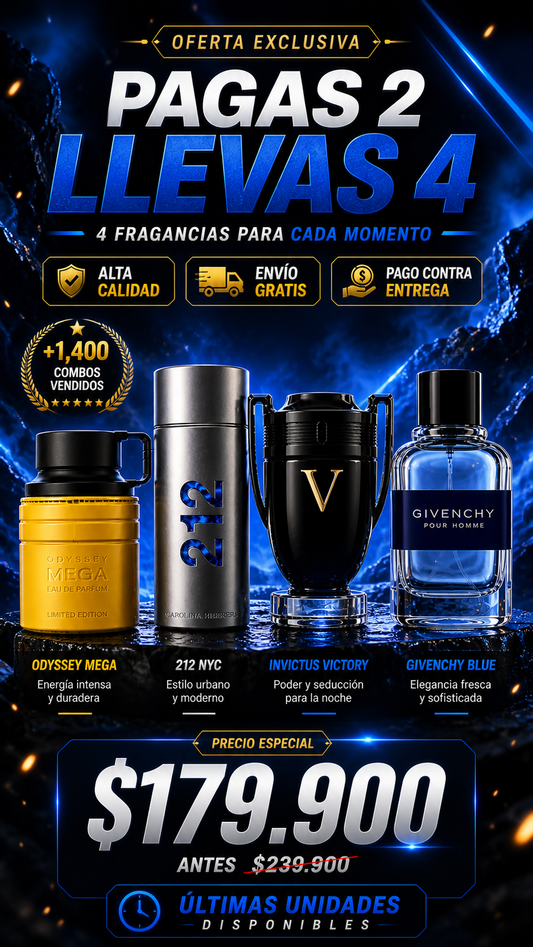 Odyssey Mega, 212 NYC, Invictus Victory, Givenchy